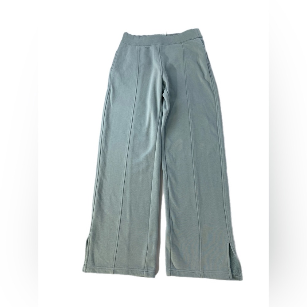 Alo Yoga High Waist Offline straightleg sweatpants Chalk blue Large - Picture 4 of 15